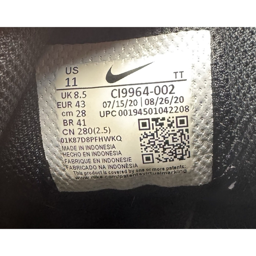 NIKE Flex Experience Run 10 Running Shoe Sneakers Black White Gray WOMEN'S 11 - Picture 9 of 10